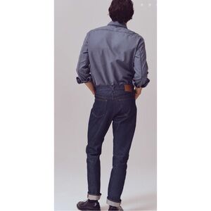 NWT ALEX MILL Sz 32 Mens AM Original 5 pocket button fly jean Raw Indigo